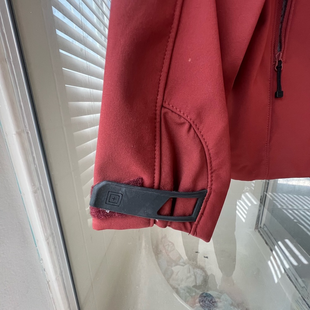5.11 Tactical Red/Rust Softshell Jacket - image 6